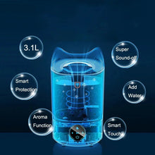 Load image into Gallery viewer, 4100ML Air Humidifier Touch Screen Aroma Diffuser Large Aromatherapy Scent Humidifier Diffusers Diffusers for Home
