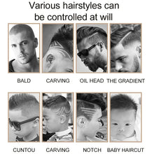 Load image into Gallery viewer, Hair Trimmer for Men Rechargeable Hair Clippers Beard Trimmer Home Haircut Kit Cordless Barber Grooming Sets Waterproof Trimmer
