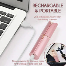 Load image into Gallery viewer, Electric Facial Hair Removal Epilator Eyebrow Lipstick Shape Painless Facial Sensitive Areas Bikini Depilator Shaver Trimmer
