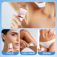 Load image into Gallery viewer, Women Epilator 3 In 1 Electric Hair Shaver Portable Wireless Rechargeable Wet Dry Painless Razors For Face Body Bikini Trimmer
