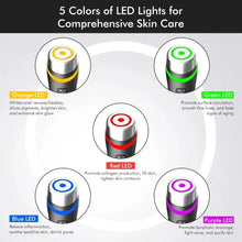 Load image into Gallery viewer, Booster Pro Led Facial Light 5 Colors Eye Beauty Wand Red Light Eye Massager for Skincare &amp; Blue Rejuvenation Tool
