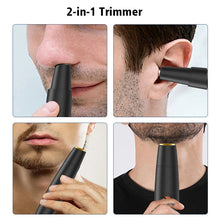 Load image into Gallery viewer, Electric Painless Nose Hair Trimmer Rechargeable Waterproof Skinsafe Shavers Clipper Ear Eyebrow Trimmer Clean Trimmer Razor
