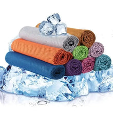 Load image into Gallery viewer, Mini Quick Dry Fitness Cool Towel With Towel Silicond Bag Microfiber Sports Quick Dry Cool Towel Portable Quick Drying Towel

