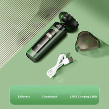 Load image into Gallery viewer, Electric Shavers for Men Portable Power Display 3D Floating Blade Full Body Washable Gifts USB Rechargeable Shaver
