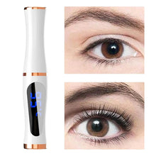 Load image into Gallery viewer, Portable 3-temperature Controlled Electric Eyelash Curler LED Digital Display Heat Long Lasting 3-Level Temp Lift Makeup Tool
