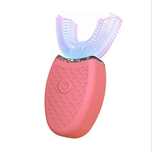 Load image into Gallery viewer, 360 Degrees Intelligent Automatic Soft Sonic Electric Toothbrush U Type USB Charging Tooth Whitening Automatic Cleaning Machine
