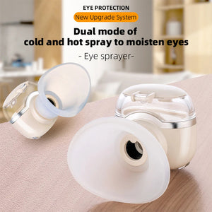 Atomized Eye Moisturizer Eye Cleaning Instrument Hot Cold Compress Eye Steamer Portable Usb Charging Eyewash Skin Care Tools