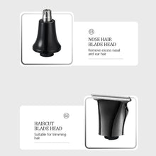 Load image into Gallery viewer, 4in1 Professional Electric Self Back Shaver Extreme Long Handle Back Hair Shaving Hair Clipper Nose Hair Trimmer Body Grooming
