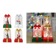 Load image into Gallery viewer, Creative Christmas Gift Box Water Injections Night Lighting Crafts
