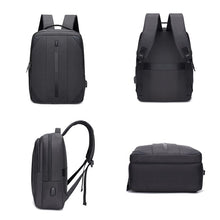 Load image into Gallery viewer, Business Backpack For Male USB Charging Multifunctional Nylon Waterproof Luxury Bags Unisex Holds 15.6-inch Laptop Rucksack
