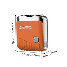 Load image into Gallery viewer, Double Head Mini Electric Shaver LCD Display Powerful Motor Men's Beard Trimmer Comfortable Grip Efficient Shaving

