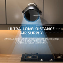 Load image into Gallery viewer, Wireless Air Conditioner Fan 3600mAh Camping Desktop Fan 6 Modes Shaking Ventilator Wall Ceiling Fan Portable Quiet Air Cooling

