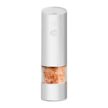 Load image into Gallery viewer, Usb Rechargeable Pepper Grinder Usb Rechargeable Electric Salt Pepper Grinder with Adjustable Ceramic Core Visible for Kitchen
