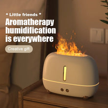 Load image into Gallery viewer, Stylish and Compact USB Flame Aromatherapy Machine with Visible Water Level Efficient 250ml Capacity Portable Desktop Freshen
