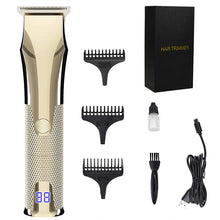 Load image into Gallery viewer, Professional Cordless Hair Clipper Rechargeable Barber Haircut Machine Hair Trimmer for Barbers Stylists Haircutting Machine
