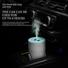 Load image into Gallery viewer, Humidifier Mute for Both Car and Home Adjustable Angle Use Intelligent Constant Humidity USB Automatic Spray Air Purifier
