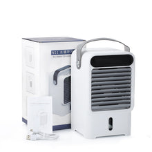 Load image into Gallery viewer, Mini Portable Air Conditioner Fan Air Cooler for Room Rapid Cooling Water Circulation Conditioning Cold Small Fan Dust Proof USB
