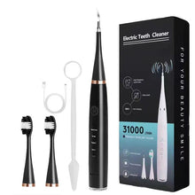 Load image into Gallery viewer, Newest Electric Toothbrushes Dental Scaler for Adults USB Charging Ultra Sonic Tooth Brushes Whitening 3 Brush Heads Smart Timer
