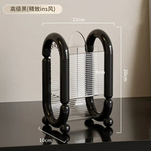 Load image into Gallery viewer, Light Luxury Minimalist Makeup Brush Storage Cylinder Dresser Desktop Eyebrow Pencil Brush Storage Rack
