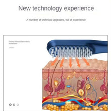 Load image into Gallery viewer, Electric Scalp Massage Comb Red and Blue Light Head Massager Hair Growth Device Healthy Hair Massage Comb
