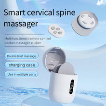 Load image into Gallery viewer, Cervical Massager with Remote Control Portable Pocket Massage Patch Pulse Back Waist and Leg Low-Frequency Impulse Massager
