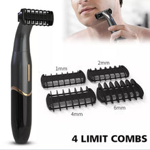 Load image into Gallery viewer, 3 in 1 Electric Hair Shaver Nose Hair Trimmer Eyebrow Trimmer With LED Display Lady Shaver Bikini Line Zone Pubic Hair Removal
