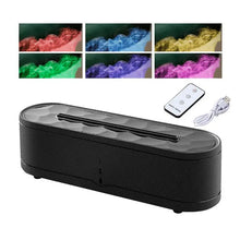 Load image into Gallery viewer, Flame Humidifier Creative Fogger LED Oil Lamp Difusor Aroma Diffuser Air Humidifier Ultrasonic Cool Mist Home Accessories

