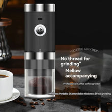 Load image into Gallery viewer, Portable Electric Coffee Grinder USB Charging 1500MAH Wireless Fully Automatic Integrated Small Household Coffee Bean Grinder
