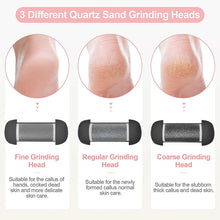 Load image into Gallery viewer, Electric Foot File Callus Remover Machine Pedicure Device Foot Clean Feet For Heel Hard Cracked Dead Skin Foot Grinder Tool
