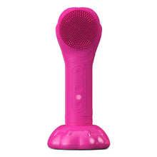 Load image into Gallery viewer, Ultrasonic Silicond Facial Cleansing Brush Waterproof Electric Skin Massager Device For Deep Cleaning
