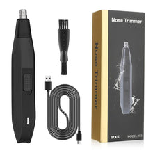 Load image into Gallery viewer, Rotary Blade nose Trimmer Waterproof Shaver Machine IPX5 Waterproof Electric Eyebrow Nose Hair Trimmer For Men
