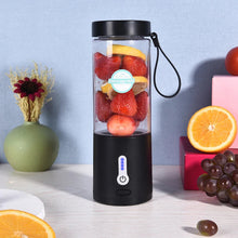 Load image into Gallery viewer, 530ML Electric Portable Juicer Household Usb Rechargeable Juice Machine Small Juicer ABS Plastic Mini Juicer Blender Cup
