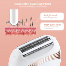 Load image into Gallery viewer, Electric Epilator Whole Body Hair Removal Machine Mini Ladies Shaver for Women Trimmer USB Charging Painless Razor Bikini

