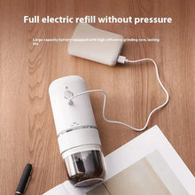 Load image into Gallery viewer, Portable Electric Coffee Grinder Adjustable Grinding Thickness Ceramic Core Rechargeable, Easy-to-Clean For Coffee Lovers
