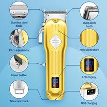 Load image into Gallery viewer, 3 In 1 Professional Electric Hair Clipper and Shaver Set for Barber Men Hair Trimmer Electric Shaver
