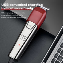 Load image into Gallery viewer, 6 in 1 Hair Clipper Professional Hair Cutting Machine for Men Multi-function Waterproof Hair Trimmer LCD Display Clippers Kit
