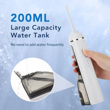 Load image into Gallery viewer, Dental Oral Irrigator Water Flosser Thread Teeth Pick Mouth Washing Machine Electric Toothbrush 3 in1 Type-C Charging 200ml Tank
