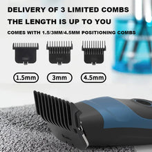 Load image into Gallery viewer, Full Body Wash Electric Hair Trimmer LCD Digital Display Hair Salon Professional Finish Machine with Stand for Men
