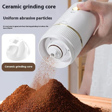 Load image into Gallery viewer, Portable Electric Coffee Grinder Adjustable Grinding Thickness Ceramic Core Rechargeable, Easy-to-Clean For Coffee Lovers
