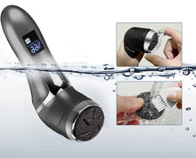 Load image into Gallery viewer, Rechargeable Electric Foot Rasp Electric Pedicure Foot Sander IPX7 Waterproof 2 Speeds to Eliminate Feet Dead Skin and Calluses
