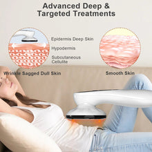 Load image into Gallery viewer, Cordless Electric Fat Remover Handheld Vibrating Cellulite Massager for Body Shaping - Belly Waist Arm Leg Butt
