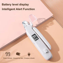 Load image into Gallery viewer, 2 in 1 Electric Pet Nail Tool Rechargeable Pet Toenail Clippers Dog Nail Trimmer and Tool for Small Medium Large Dogs/Cats
