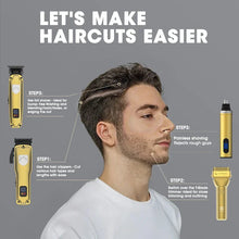 Load image into Gallery viewer, Professional Hair Clipper Set Men's Oil Head Carving Electric Push Shear Electric Shaver Nose Hair Trimmer
