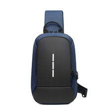 Load image into Gallery viewer, Business Crossbody Backpack For Men Multi-function Waterproof Bags Male Large Capacity Laptop Chest Bags Portable Travel Unisex
