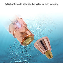 Load image into Gallery viewer, 2 In 1 Electric Eyebrow Trimmer USB Rechargeable Hair Remover Women Shaver  LED Light Lady Epilator Razor Face Makeup Tool
