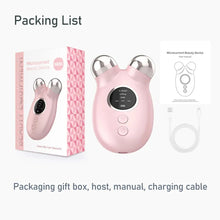 Load image into Gallery viewer, Facial Massager EMS Microcurrent Lifting Device Face Roller Anti Wrinkle V Shape Lift Chin-up Face Lift Machine Skincare Tool
