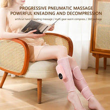 Load image into Gallery viewer, Electric Leg Massager with Heat Compression Calf Air Muscle Legs Massager Pressure Pressotherapy Relax
