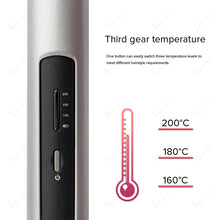 Load image into Gallery viewer, Cordless Hair Straightener Mini Portable Wireless Curler USB Rechargeable for Travel Ceramic Fast Heating Plate Flat Iron Stylin
