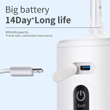 Load image into Gallery viewer, Oral Irrigator USB Rechargeable Dental Floss Portable Dental Water Flosser Irrigator Dental Teeth Cleaner 3 Modes
