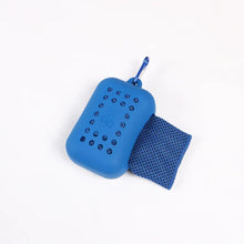 Load image into Gallery viewer, Small Silicond Ice Towel Cold Sports Cooling Ice Cold Towel Cycling Equipment Travel Yoga Bicycle Accessories Cycling Equipment
